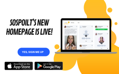 SoSpoilt New App Feature Alert: New HomePage
