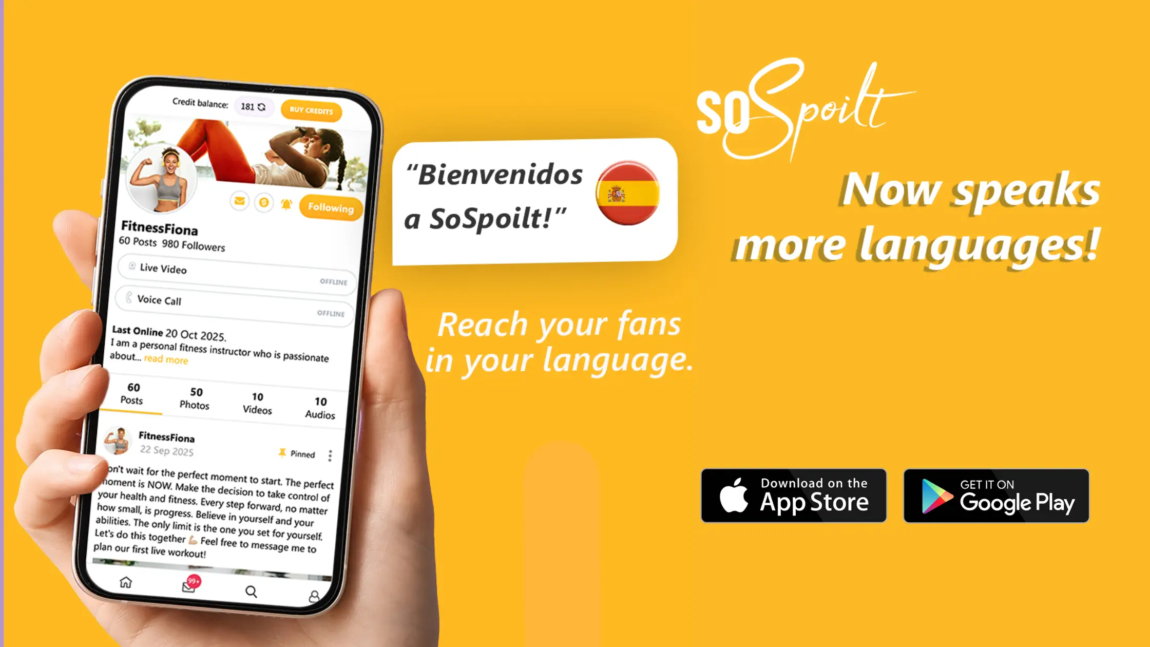 Spamrod Language Features New App Feature Alert: SoSpoilt Now Speaks More Languages! - SoSpoilt