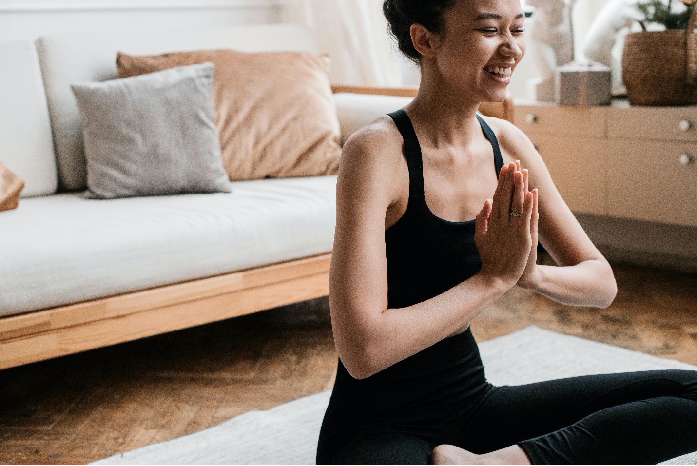 Yoga teacher building sustainable income